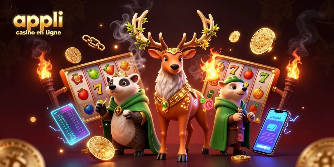 Jouez avec l'appli casino en ligne, vivez une expérience ludique unique et immersive.