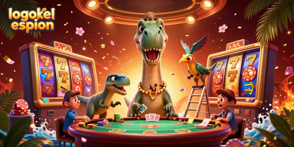 Jouez à des jeux de casino fascinants avec le logiciel espion dans une scène dynamique et animée.