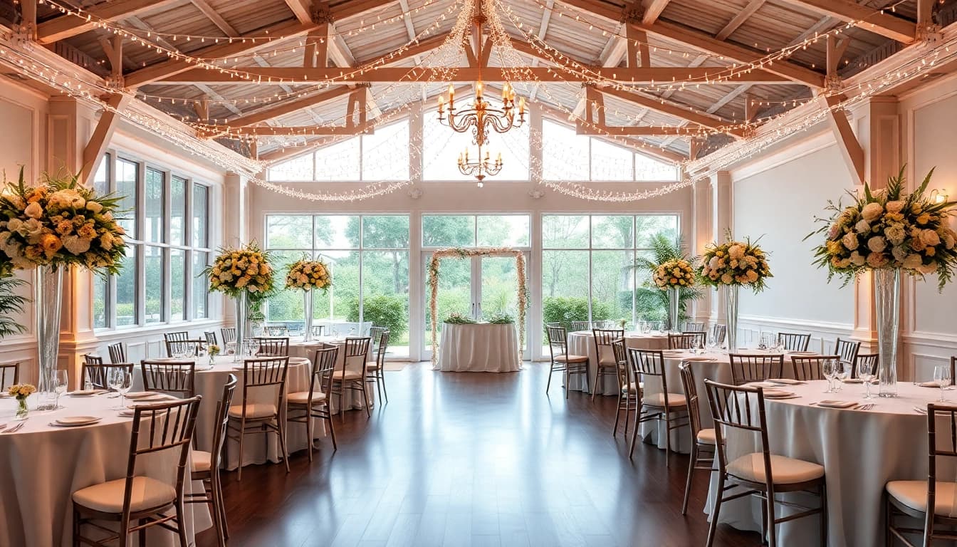 Experience the charm of this Wedding Event Space Jacksonville with elegant décor and a romantic atmosphere.