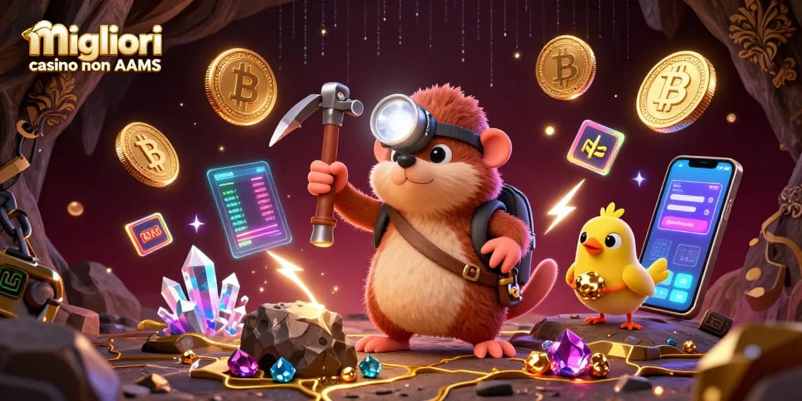 Gioca ai migliori casino non AAMS, esplorando un'avventura di tesori e criptovalute!
