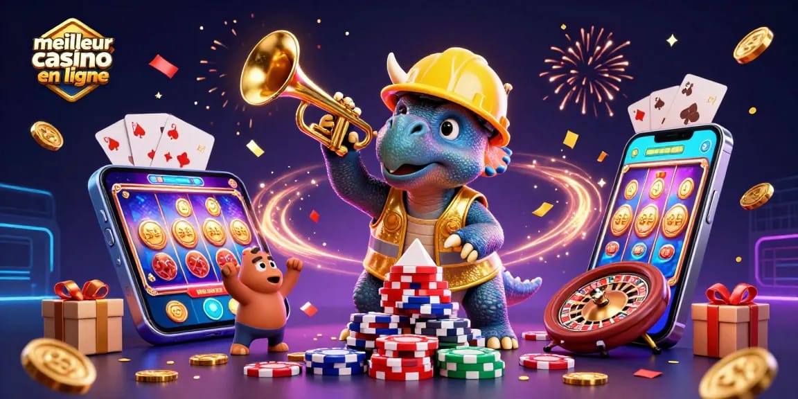 Construisez votre succès avec le meilleur casino en ligne : tricératops et динозавры à la fête!