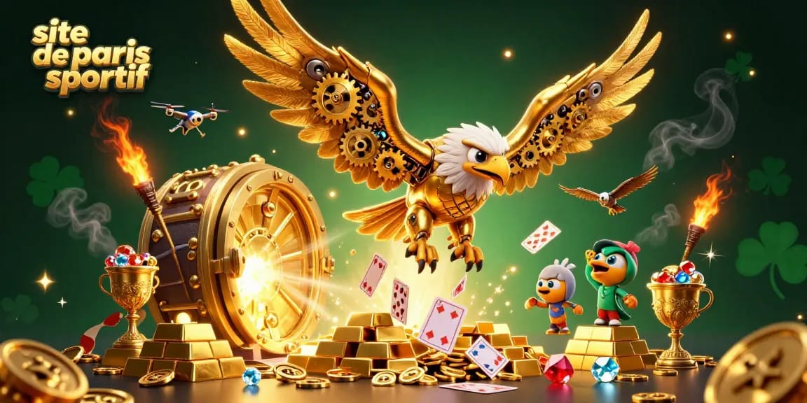 Pariez sur le meilleur site de paris sportif avec des éléments de casino vibrants et riches.