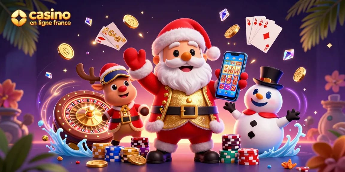 Casino en ligne France : Santa et ses amis découvrent les jackpots des jeux