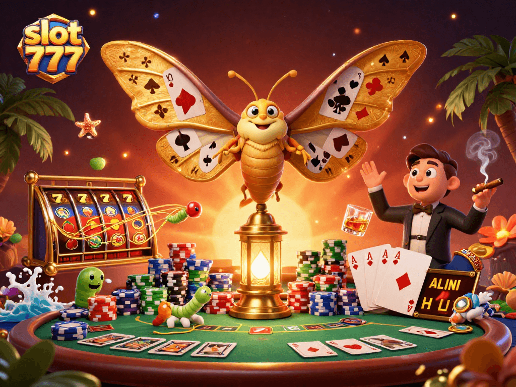 Experience wins on slot 777 with lucky 7s, vibrant casino elements, and immersive visuals.