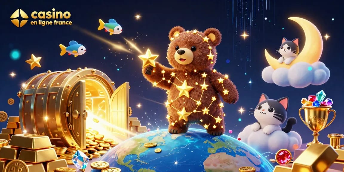 Jouez à casino en ligne France avec des éléments de jackpot et des personnages animés captivants.