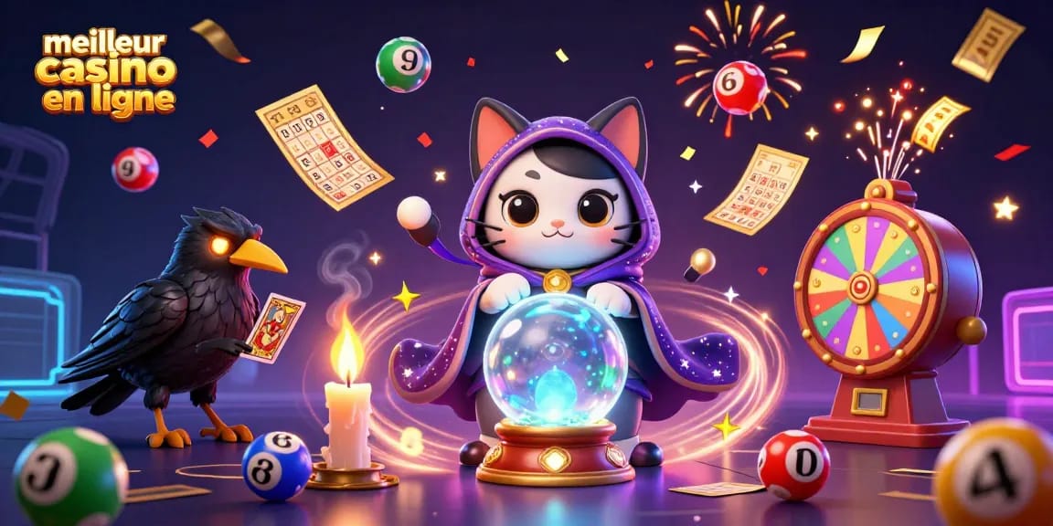 Découvrez le meilleur casino en ligne avec une illustration 3D de chance et de divertissement.