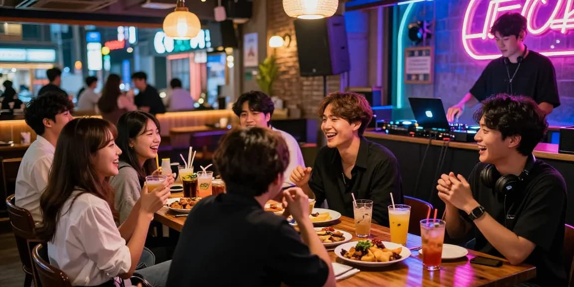 하루이야기와 함께하는 강남의 화려한 밤문화 풍경