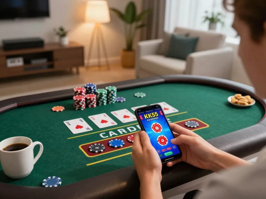 Engaging with the KK55 casino app for immersive online gaming experience