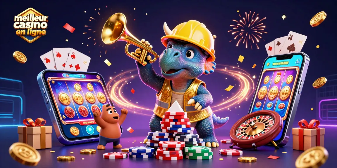 Construisez votre succès avec le meilleur casino en ligne : tricératops et динозавры à la fête!