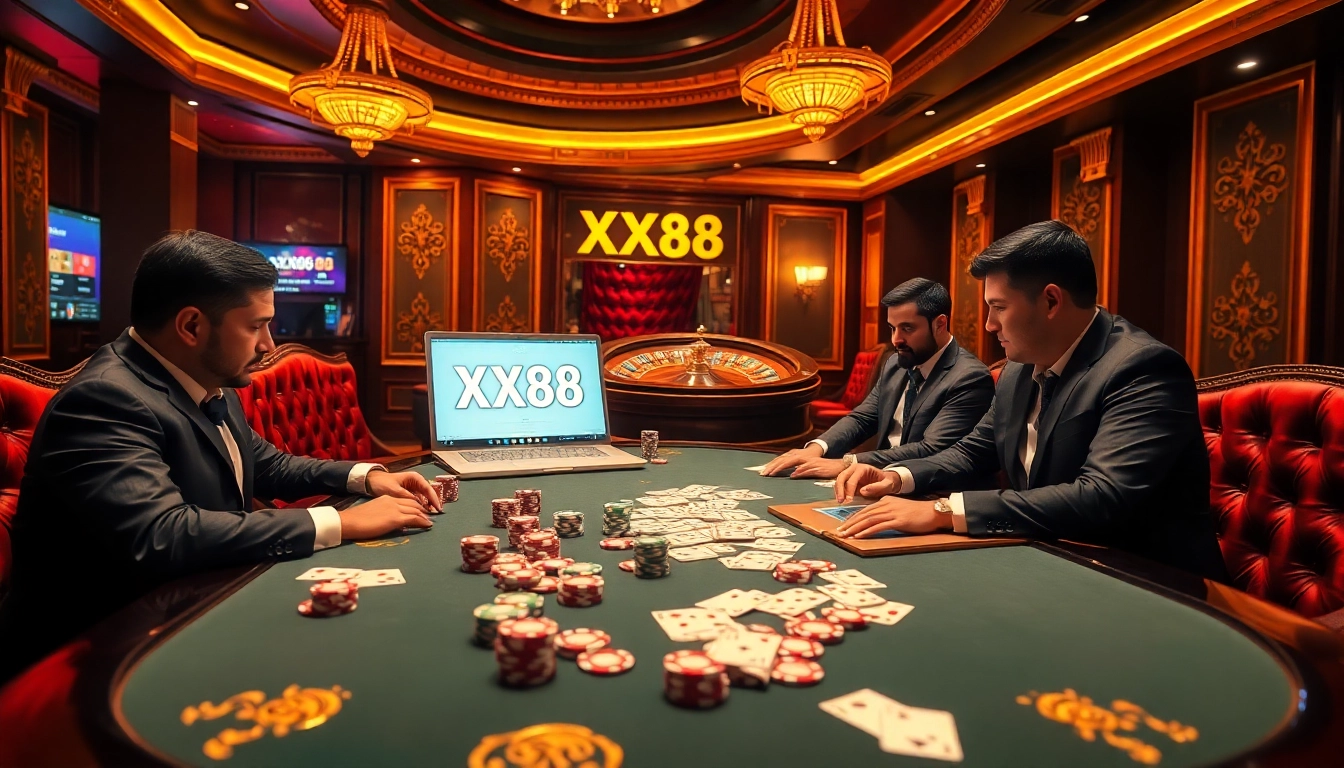 Experience the thrill of winning at XX88 with a vibrant online casino scene.