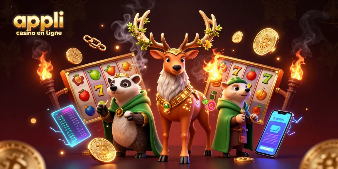 Jouez avec l'appli casino en ligne, vivez une expérience ludique unique et immersive.