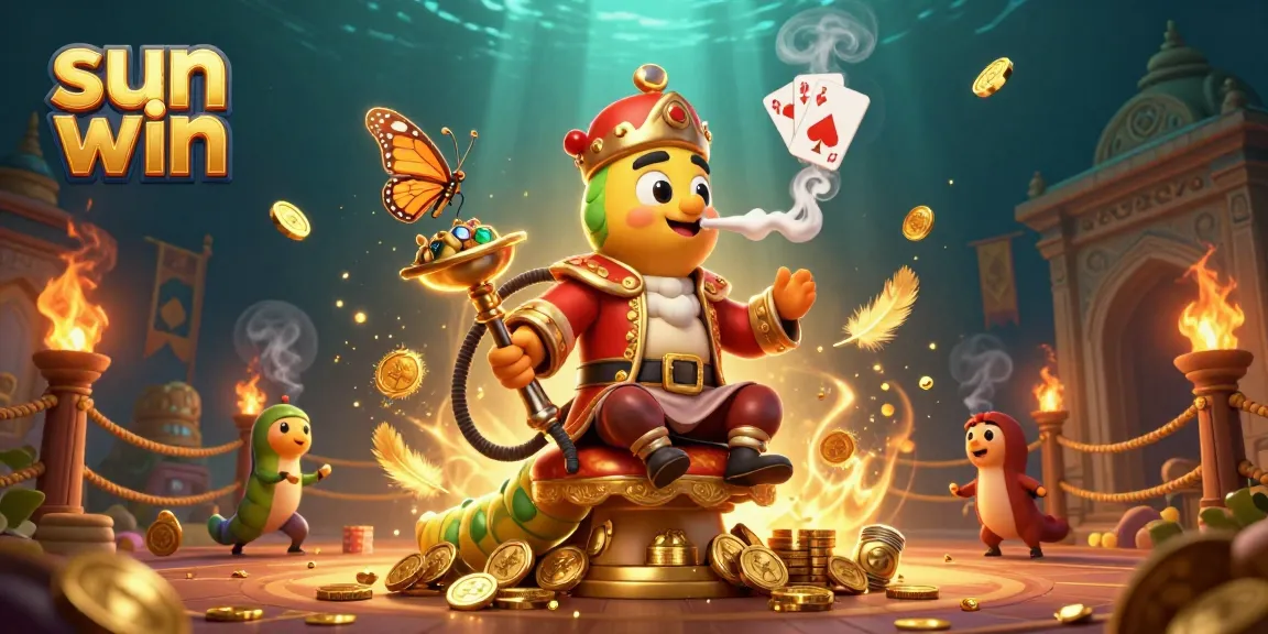 Join the excitement at sun win with a vibrant 3D illustration featuring thrilling casino elements.