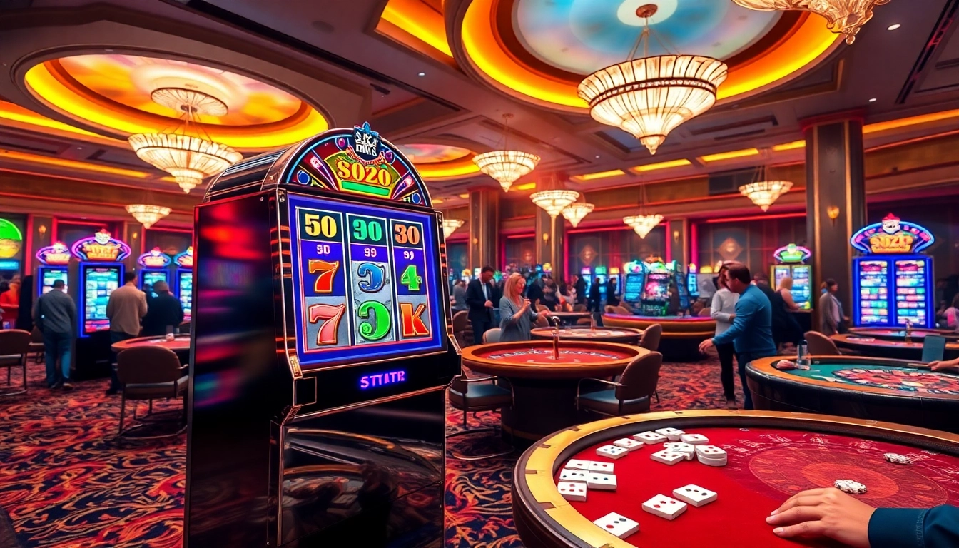 Experience the thrill of slot demo scatter hitam with vibrant casino visuals filled with excitement and engagement.