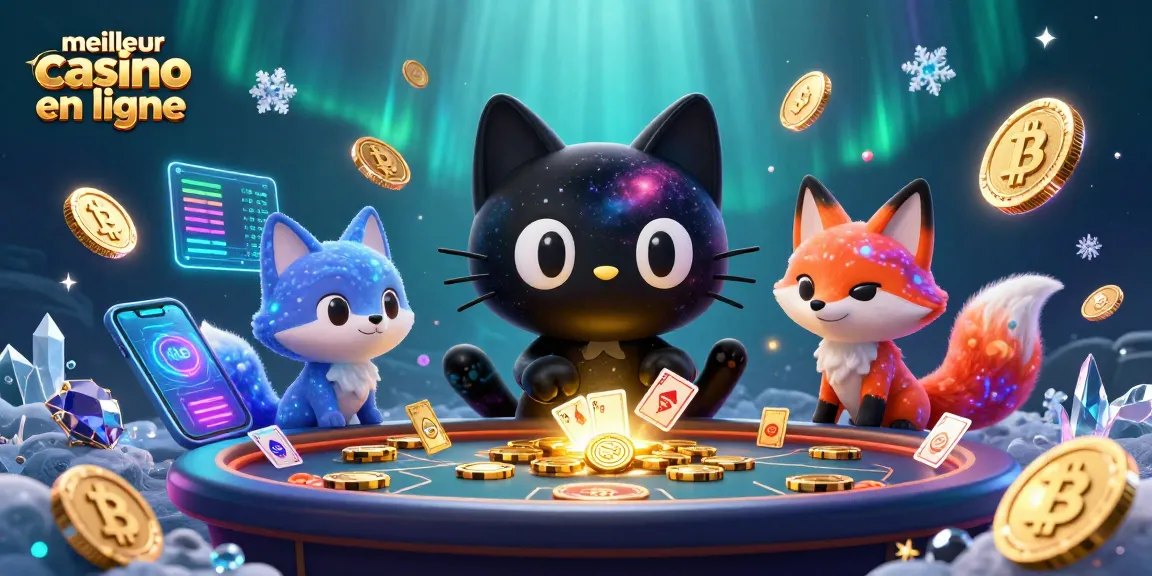 Découvrez mieux le meilleur casino en ligne avec un chat des trous noirs et une renarde nébulaire.