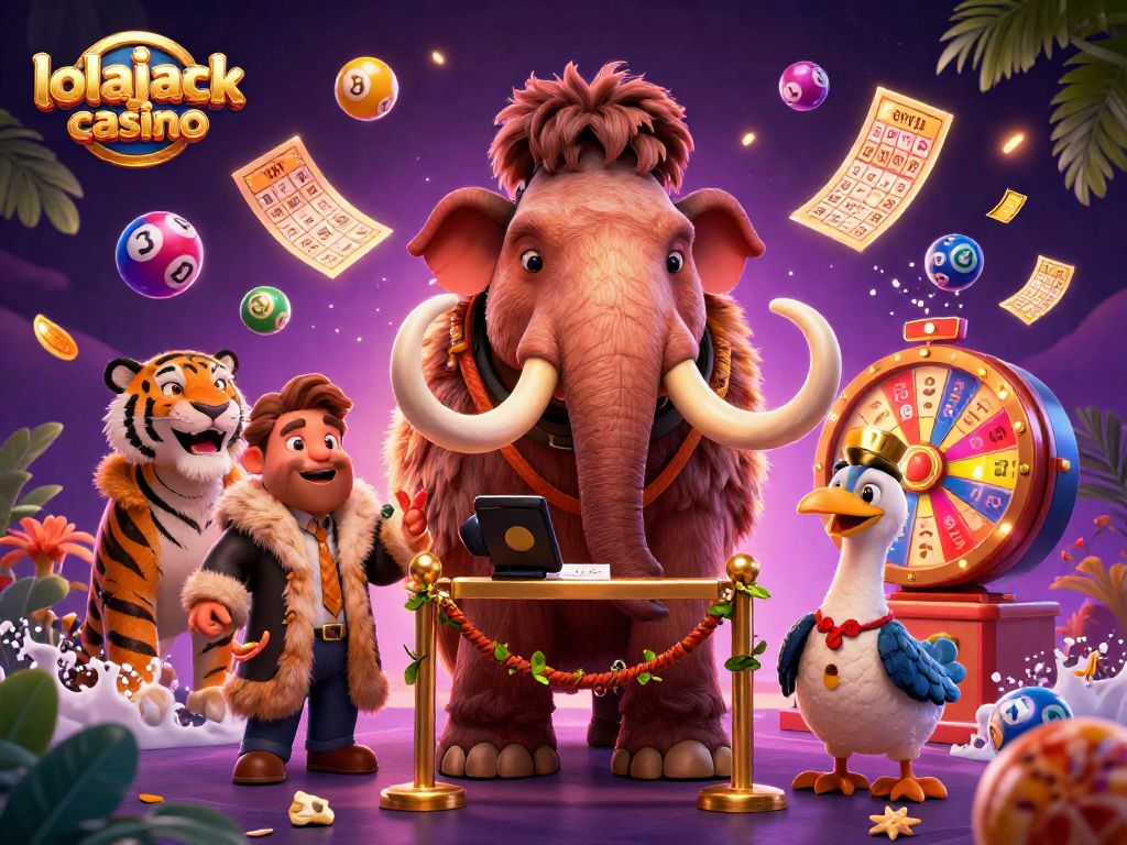 Experience exceptional gaming at lolajack casino with vibrant characters and exciting elements.