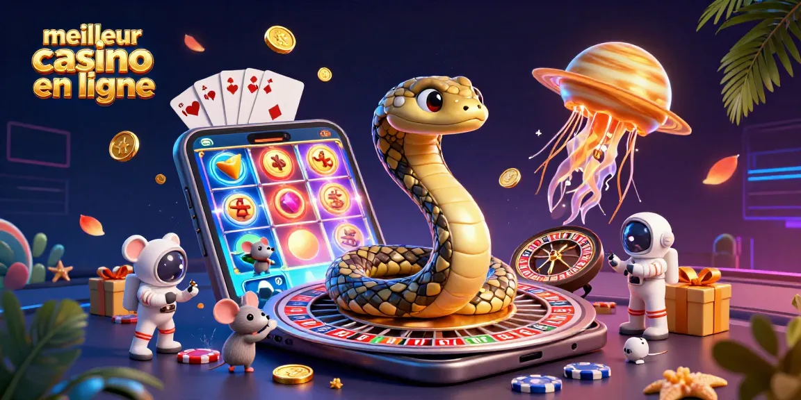 Placer des paris dans le meilleur casino en ligne avec une illustration interactive et colorée.