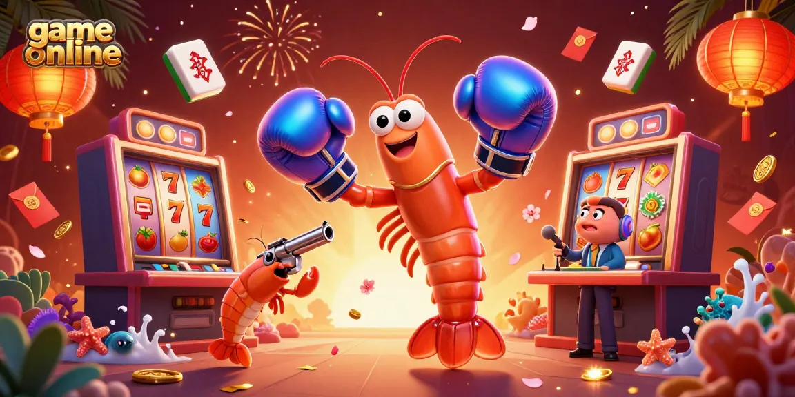Engage in thrilling game online experiences with vibrant slot machines and animated characters.