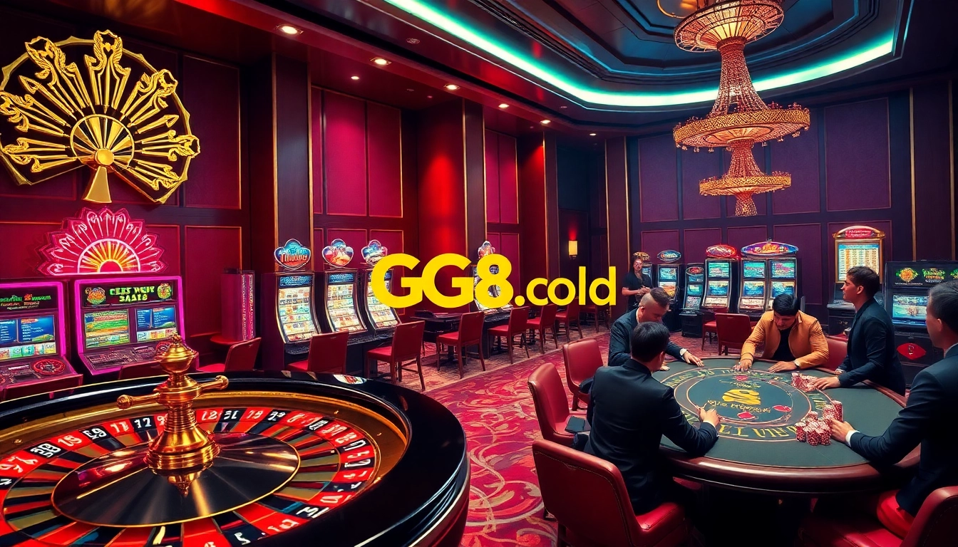 Experience thrilling casino action at https://gg88.gold/ with energized players at roulette and slots.