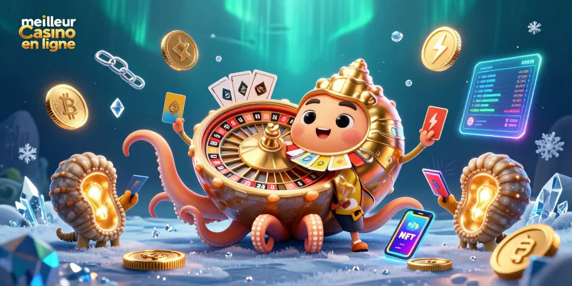 Jouez dans le meilleur casino en ligne avec des créatures marines et des éléments de crypto-monnaies.