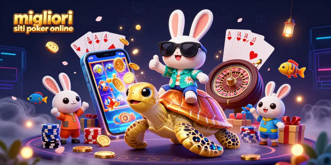 I migliori siti poker online con tavoli da gioco e carte animate, caratterizzati da un'atmosfera festosa.