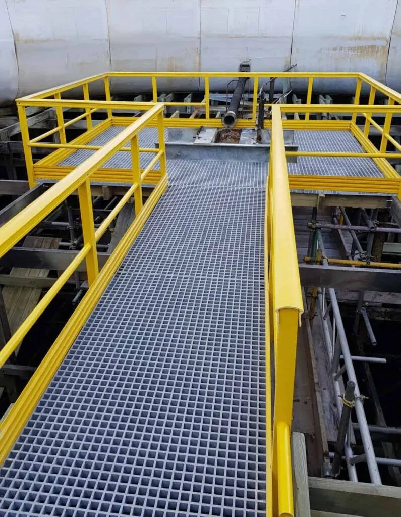 GRP Grating for Industrial and Commercial Buildings
