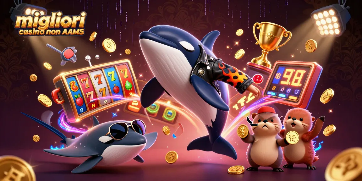 I migliori casino non AAMS offrono emozioni e divertimento con simboli e jackpot scintillanti.