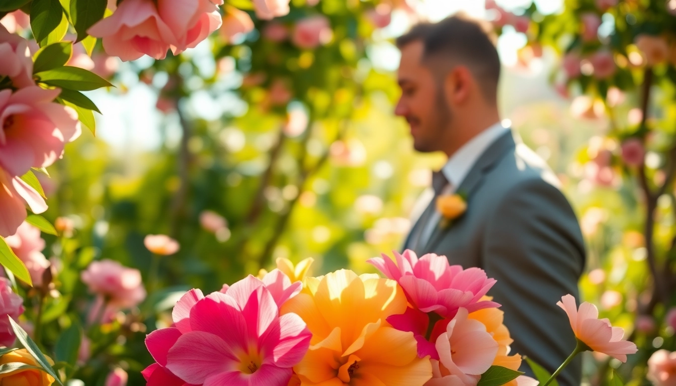 Capture a couple's love story with light & airy photography in a enchanting garden setting.