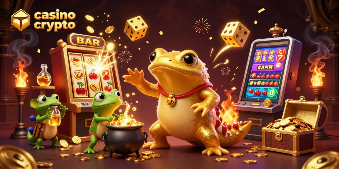 Giocando nel casino crypto con un alchimista, un apprendista e un esplosivo jackpot di oro.