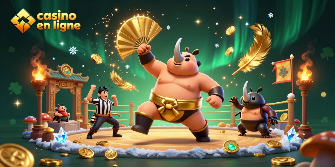 Assemblez des jetons d'or en jouant dans un casino en ligne dans une scène dynamique d'illustration 3D.