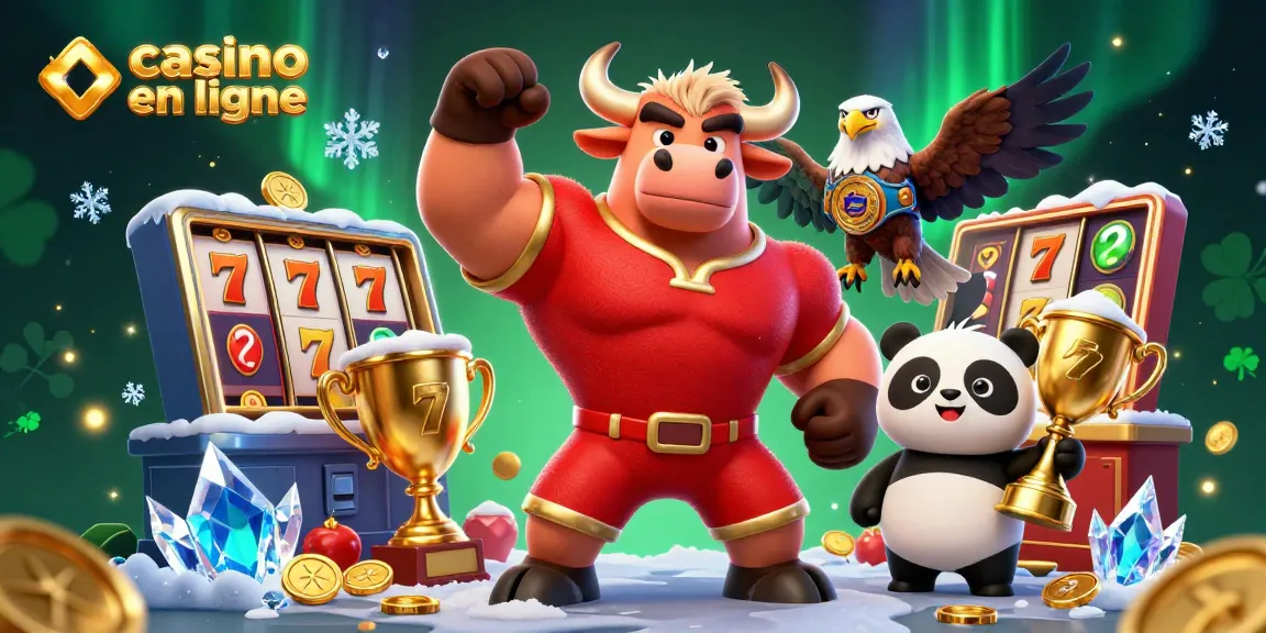 Profitez des jeux au casino en ligne avec cette illustration captivante d'animations et d'éléments de casino.