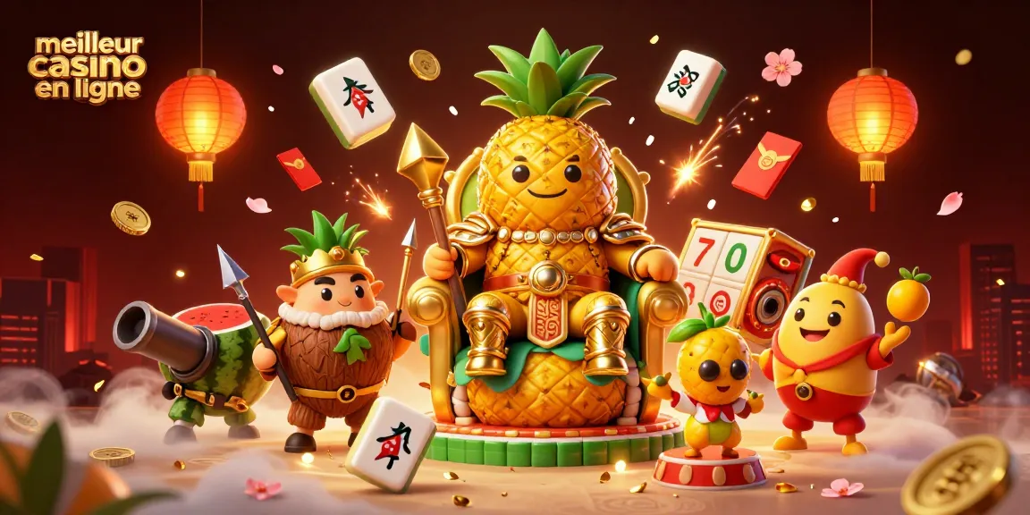 Plongez dans l'univers du meilleur casino en ligne avec notre illustration 3D captivante.