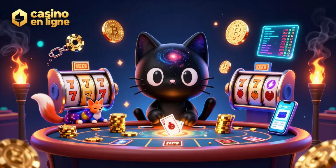Découvrez le casino en ligne avec des personnages attractifs jouant autour de machines à sous.