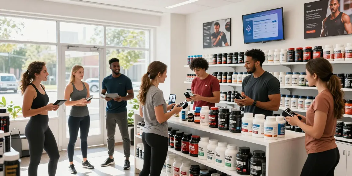 Driada Medical Shop showcasing health products and a supportive shopping experience in a modern setting