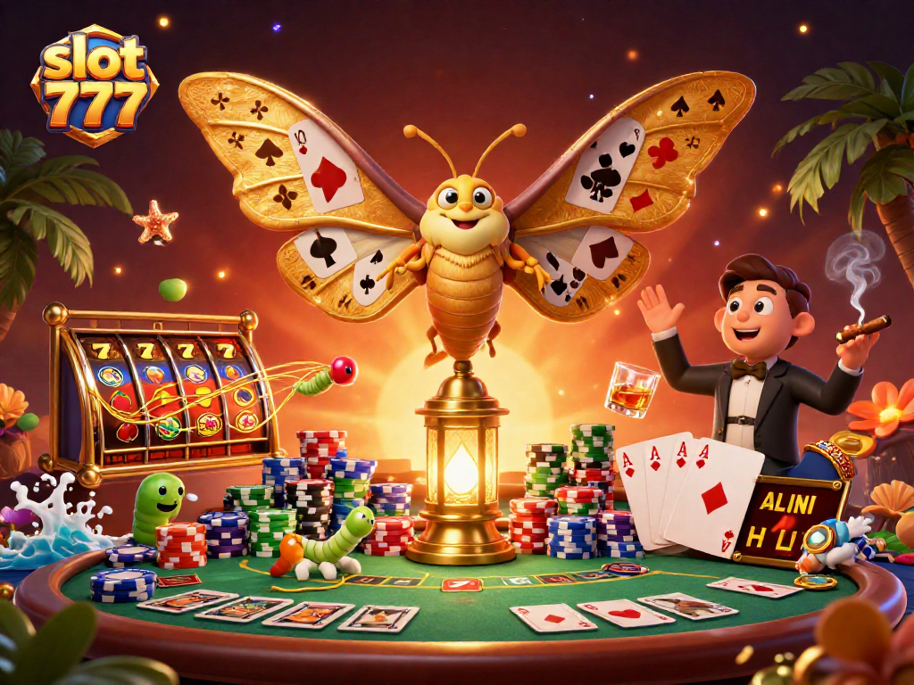 Experience wins on slot 777 with lucky 7s, vibrant casino elements, and immersive visuals.