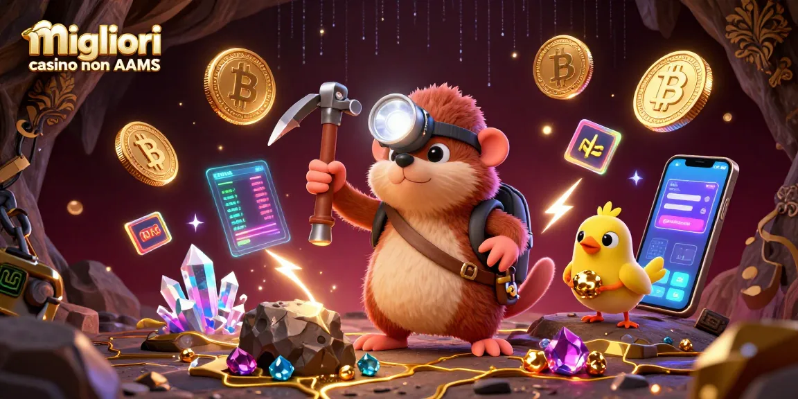 Gioca ai migliori casino non AAMS, esplorando un'avventura di tesori e criptovalute!