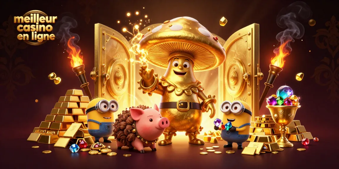 Découvrez le meilleur casino en ligne avec des éléments magiques et riches en trésors scintillants.