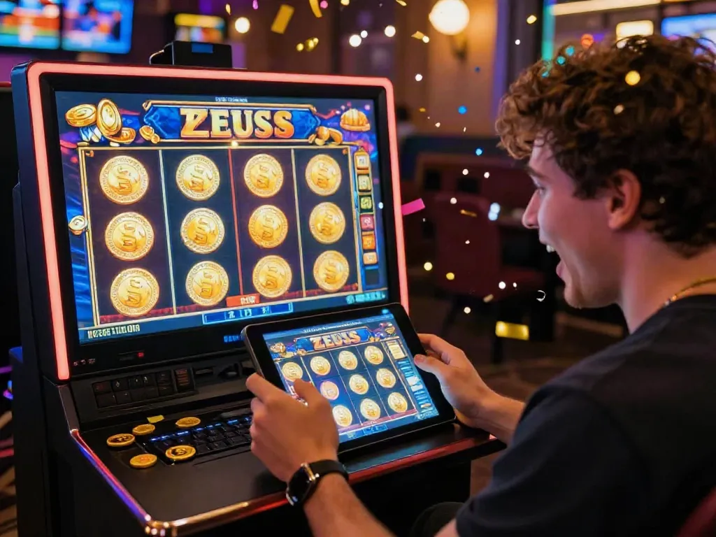 Slot zeus memberikan pengalaman menang yang mengesankan saat pemain merayakan jackpot.