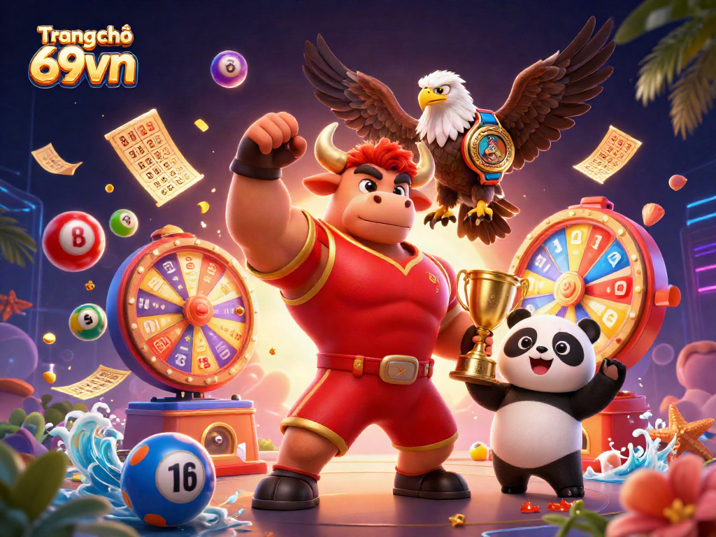 Engage with exciting lotteries and games at Trang chủ 69vn, rich in vibrant casino elements.