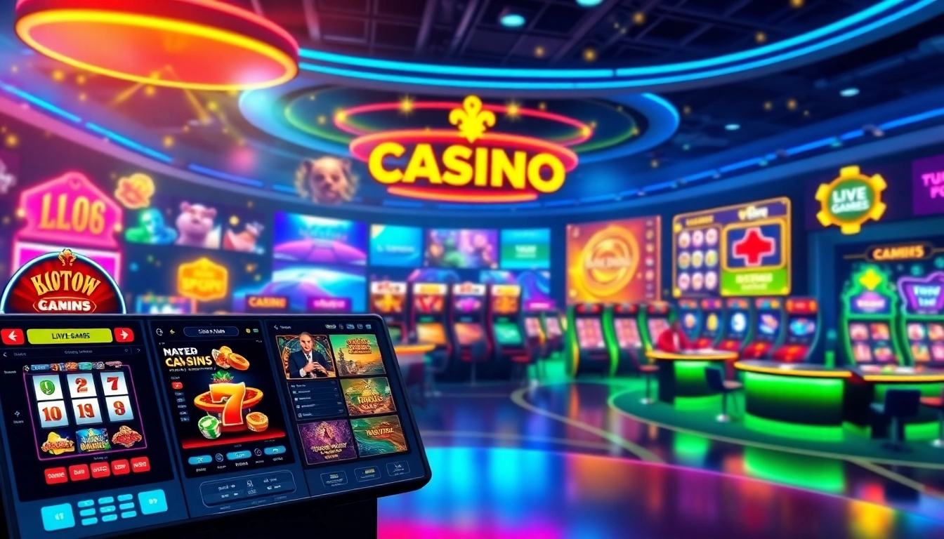 Engaging online casino interface showcasing Canada casinos online games.