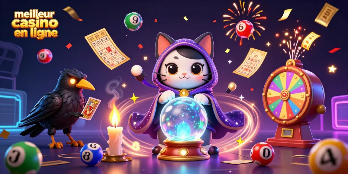 Découvrez le meilleur casino en ligne avec une illustration 3D de chance et de divertissement.