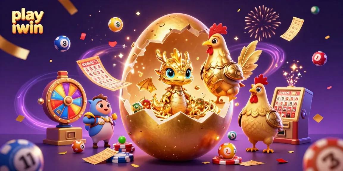 Play iwin with excitement as golden dragon emerges atop poker chips in a vibrant casino scene.