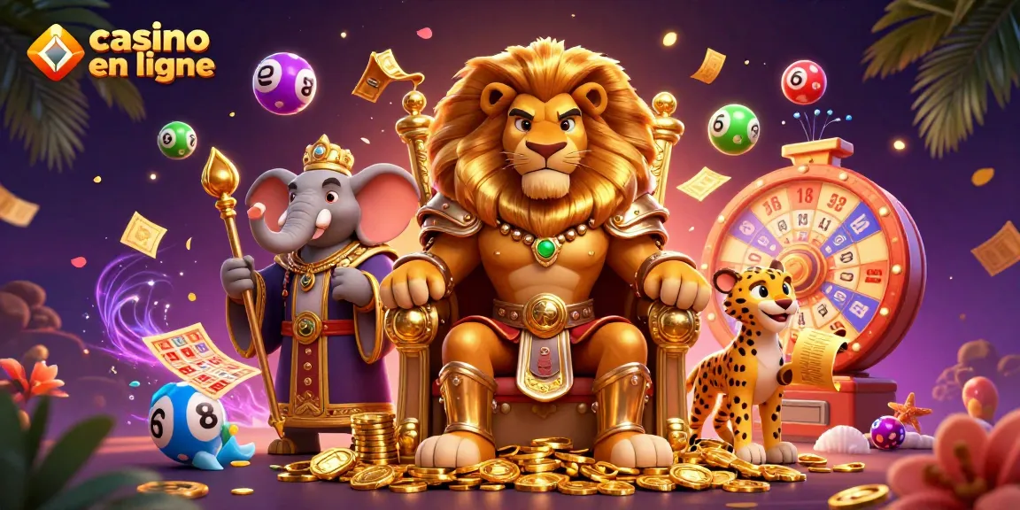 Jouez au casino en ligne avec des personnages animés dynamiques et des éléments ludiques attrayants.