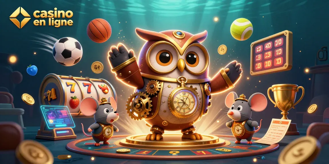 Vivez l'excitation du casino en ligne avec des jeux de machines à sous animés et des personnages fascinants.