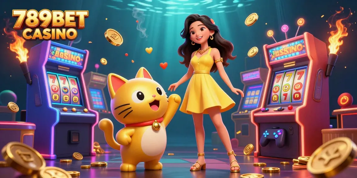 Experience the excitement at 789BET CASINO with vibrant games and a joyful atmosphere through stunning 3D art.