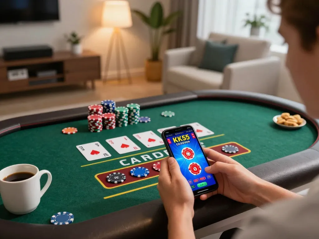 Engaging with the KK55 casino app for immersive online gaming experience