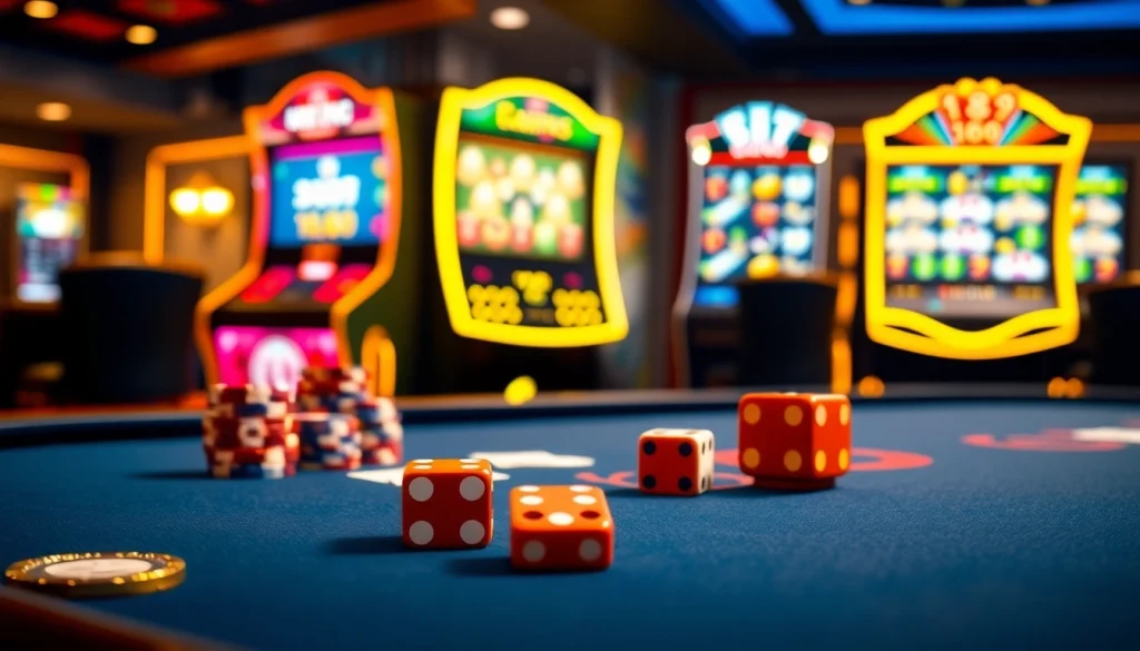 Experience the thrill of winning at https://jun88buzz.info/ with vibrant casino visuals.