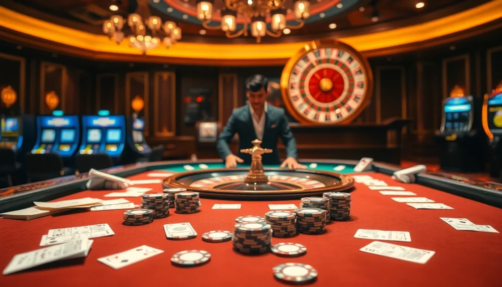 Experience high-stakes excitement at https://thabetc.net/ with our luxurious casino ambiance featuring iconic games.
