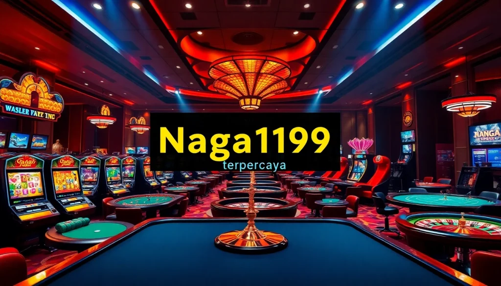 Naga169 terpercaya offers exciting gaming experiences through high RTP slot machines and vibrant casino tables.
