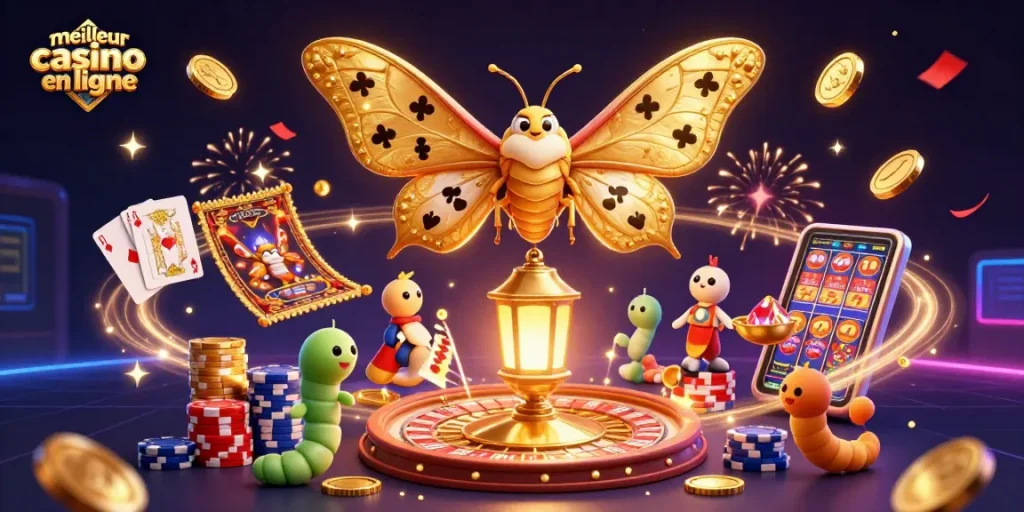 Visitez le meilleur casino en ligne avec des scènes de jeux étincelantes et une animation captivante.