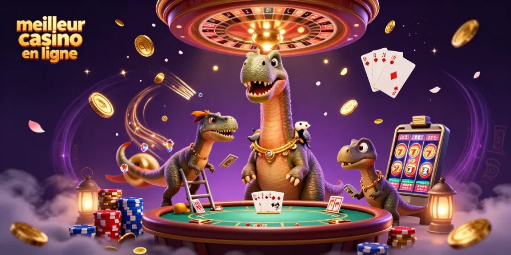 Jouez et gagnez au meilleur casino en ligne avec des personnages amusants et des éléments de jeu captivants.